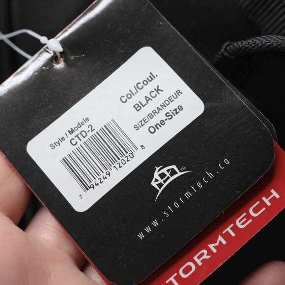 Stormtech Athletics CTD-2 Duffle Gear Bag Black Sports Gym Travel New - Picture 9 of 12